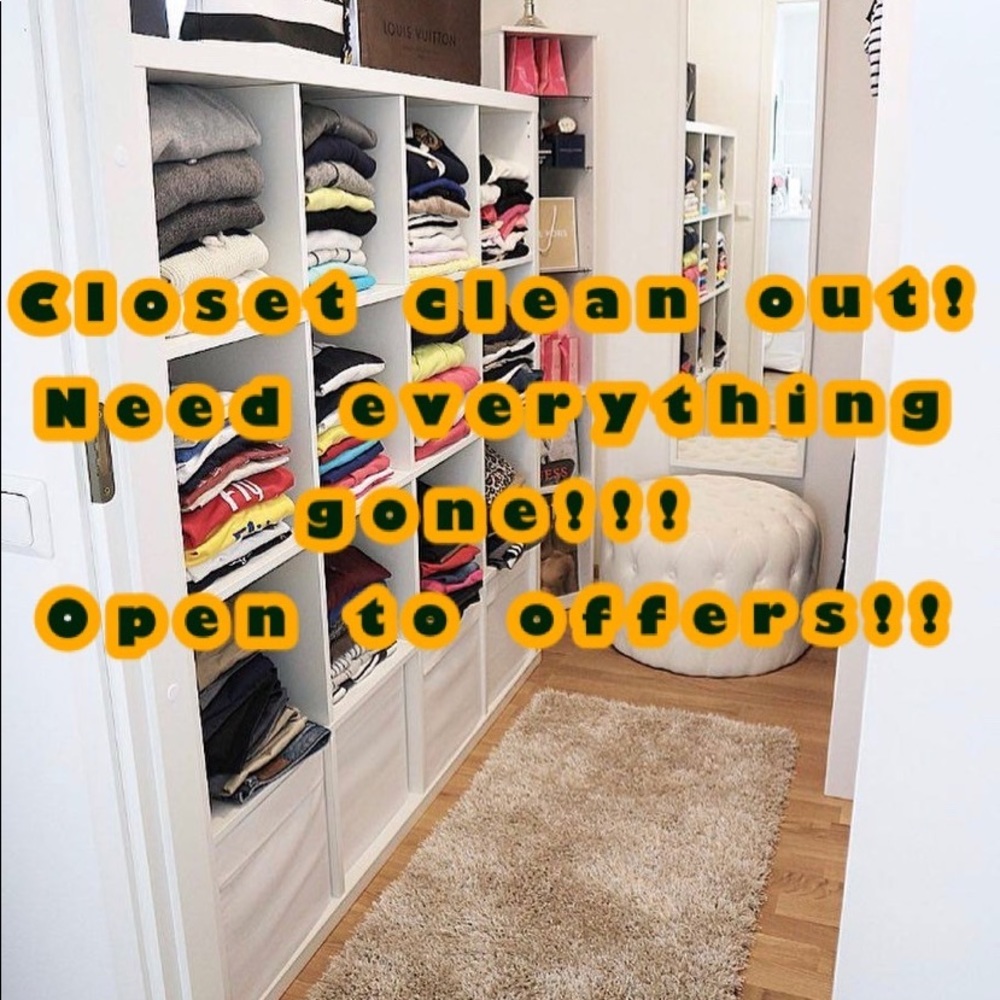 CLOSING MY POSHMARK CLOSET SOON!!!